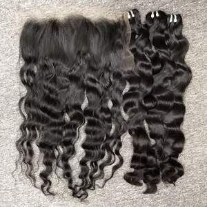 Extensions de cheveux vierges 100% de haute qualité en gros grand stock cheveux bouclés cheveux vietnamiens bruts - Product Image 1