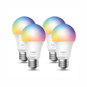 TPLink Tapo Smart Light Bulbs 16M Colors RGBW Dimmable Tapo L530E(4Pack)