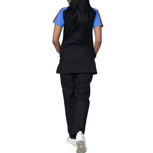 Logotipo personalizado Transpirable Enfermería Hospital Uniformes Enfermera Belleza Salón Dental Ropa DE TRABAJO Uniforme Médico Scrubs Set para Hombres Mujeres - Product Image 3