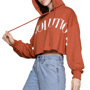 Servicios OEM, Sudaderas Cortas para Mujer, Diseño Más Reciente de 2026, Transpirables, Antibolitas, Sudaderas Cortas para Mujer Más Vendidas - Product Image 1