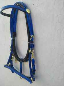 Brida de pvc para caballos, cerrojo de plástico con controlador ligero, todos los colores, hecho de temporada, precio barato, muestra gratis - Product Image 3