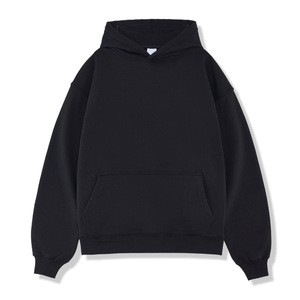 Nouveau Hoodie Homme 2025 en Peluche Épaisse, Couleur Unie, Hiver, Respirant, Durable, Polyester/Coton, Coupe Classique, Brodé - Product Image 3