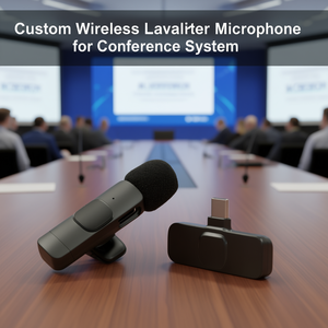 Microfono Lavalier Wireless Personalizzato per Sistema di Conferenza - Product Image 3