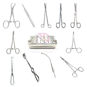 Juego de herramientas de cirugía General de acero inoxidable Manual personalizado de alta calidad, Kit de instrumentos de seguridad de uso profesional JIMED SURGICAL CE - Product Image 3