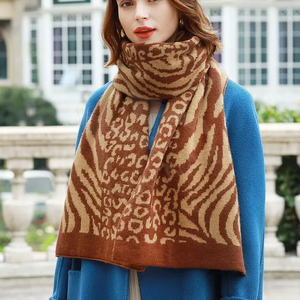 Automne hiver mode Style longue écharpe silencieux élégant imprimé cachemire écharpe pour les femmes - Product Image 4