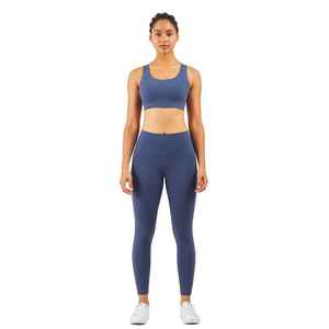Ensemble de yoga 2 pièces sans couture pour femmes, taille mi-haute, pour l'entraînement, la salle de sport, le fitness, en éco-responsable, en spandex et polyester, ensemble de yoga personnalisé - Product Image 1