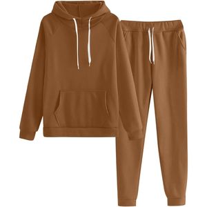 Ensemble de survêtement pour femme de haute qualité, solide, avec logo personnalisé de haute qualité, taille plus et survêtements respirants pour femme en vente - Product Image 1