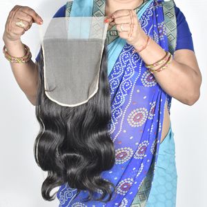 Cabello Humano Indio Natural Sin Procesar, Cierre Bodywave con Cutícula Intacta, Disponible a Precios Muy Accesibles por Exportación - Product Image 5