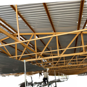 Système d'habitation agricole Eratek EC100.100 en acier Duracoat, ossature de toit en acier standard JIS, léger, revêtement de qualité G550 - Product Image 1