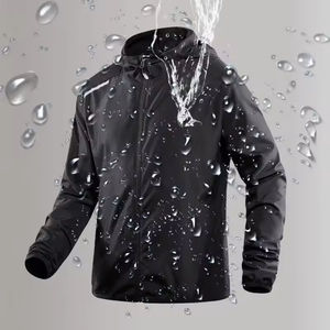 Veste softshell d'extérieur coupe-vent pour la randonnée et le trekking, imperméable, légère, vêtement de performance - Product Image 2