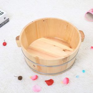 Baignoire pour les pieds en bois avec masseur et couvercle, bol à laver, seau, baignoire pour les pieds, bassin pour les pieds, spa pour les pieds - Product Image 3