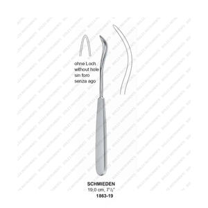 Conductores de ligadura Schmieden Longitud 18 Cm Fórceps quirúrgicos reutilizables Instrumentos de acero inoxidable de alta calidad - Product Image 1