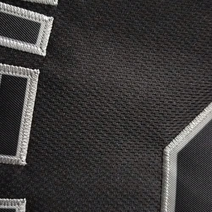 Camiseta de Béisbol Negra Personalizada con Botones, Camisetas de Béisbol Lisas Hechas a Medida, Camiseta de Béisbol Transpirable - Product Image 4