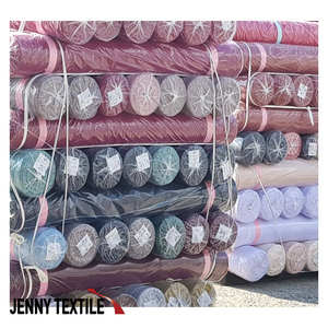 Korea High Quality Plain Dyed ITY Fabric Stock Lot Multi Color Best Quality for Wear Clothes Abaya Garment - Product Image 2