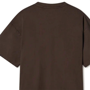 Camiseta de Hombre de Corte Regular y Talla Grande, 100% Algodón, Cuello Redondo, Manga Corta, Estilo Casual, Tejido Liso Teñido - Product Image 4