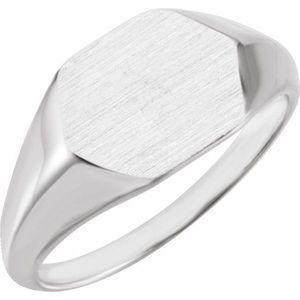 Rose Gold Plated Geometric Signet <b>Ring</b> Vintage Trendy Eternity Inlay Fashion <b>Rings</b> Gold Stainless Steel Perfect Gift for Any - Product Image 1