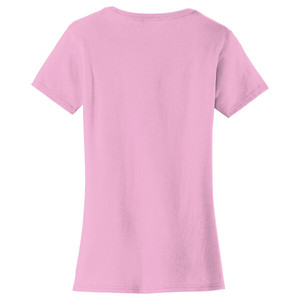 Camisetas ajustadas para mujer para primavera y verano Spandex/poliéster Color rosa caramelo Opciones disponibles - Product Image 6