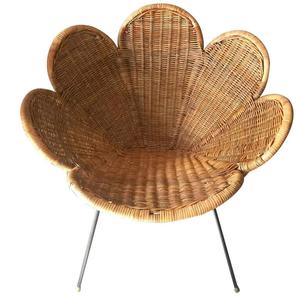 Fauteuils en rotin écologiques au design artisanal moderne, inclinables manuellement, pour intérieur/extérieur et salon/maison de campagne - Product Image 2