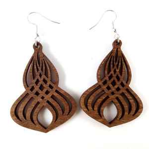 Venta al por mayor estilo clásico cuerno natural color pendientes mejor joyería producto de venta caliente del fabricante de la India - Product Image 1