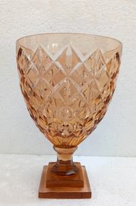 Centre de table en cristal gaufré de luxe moderne de qualité supérieure, nouveau design, vente chaude, pour la décoration de la maison et les fêtes - Product Image 5