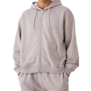 Sudaderas con cremallera de peso pesado personalizadas para hombre, sudaderas con cremallera para hombre con bolsillo frontal Unisex, diseño de moda hecho en Pakistán - Product Image 1
