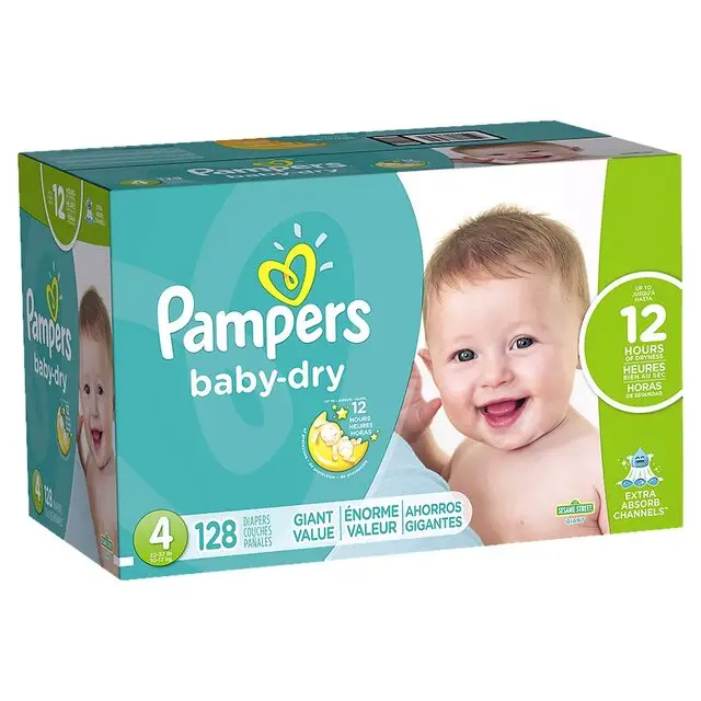 최고 팩 기저귀 크기 84 Count - Pampers Cruisers 처분할 수 있는 아기 기저귀