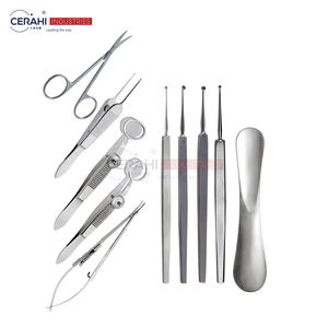 Ensemble de chirurgie oculaire 12 pièces Manuel CE ISO Classe I Certifié Instruments chirurgicaux en acier inoxydable Garantie de 3 ans Certifié - Product Image 5