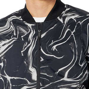 Chaquetas de Moda con Estampado 3D y Logotipo Personalizado, Chaqueta Bomber de Invierno para Hombre, de Manga Larga, Transpirable y Sublimada - Product Image 3