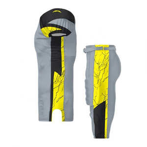 ชุดอเมริกันฟุตบอลชุดกีฬาสีดำชุดอเมริกันฟุตบอลสีดำออกแบบได้ตามต้องการ - Product Image 6