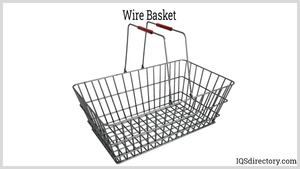 Grand panier en treillis métallique pour le stockage des couverts, des fruits et des légumes Fabricant indien de matériel en fer - Product Image 4