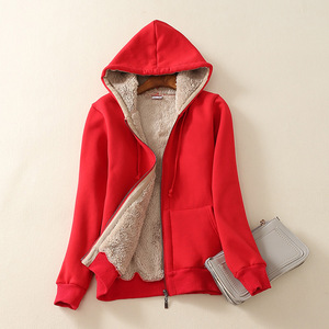 HG233f Usine pakistanaise Personnaliser Hommes Hiver Lourd Poids Zip Up Double Couche Sherpa Doublé Polaire Épais Hoodies Conception Personnalisée - Product Image 4