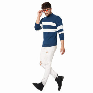 Men's Fashion O-Neck <b>Fleece</b> <b>Sweater</b> Regular Fit Solid Embossed Print Winter Warm Breathable Street Style Sweatshirts-Size 6XL - Product Image 1