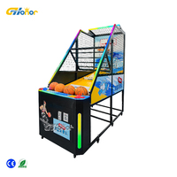 Basket-ball tir jeu d'arcade rebondissant machine de lancement jeux à pièces vidéo sport arcade tir machine basket-ball