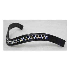 สายรัดคิ้วหนังม้าฝังเพชรเทียมคริสตัลทุกขนาด - Product Image 4