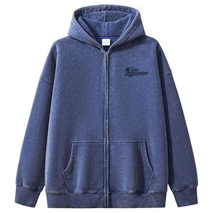 Sudaderas con Capucha de Secado Rápido y Transpirables con Lavado Ácido, Impresión de Logotipo Personalizada, Sudaderas con Capucha de Alta Calidad para Hombre con Lavado Ácido - Product Image 1