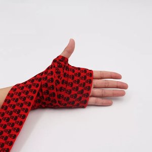 Bandages de boxe MMA imprimés avec logo personnalisé en couleur Moytei Sports, 100% coton/nylon respirant, type mannequin, bandages d'entraînement de boxe - Product Image 2