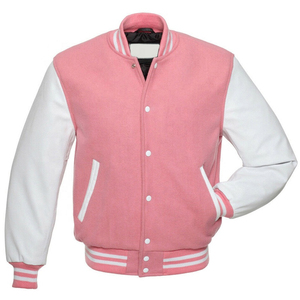 Chaquetas de béisbol universitarias de lana de gran tamaño para hombre, logotipo personalizado, bordado y parches, estilo de calle con estampado de hojaldre, venta al por mayor - Product Image 3