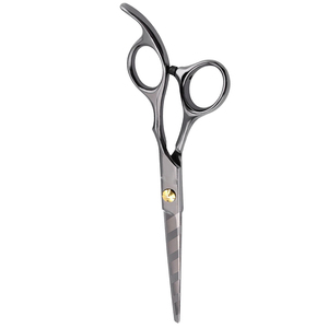 High Grade Hair Cutting <b>Scissors</b> <b>Paper</b> Coated Professional Barber Hairdressing <b>Scissor</b> With Fix Finger Rest - Product Image 6