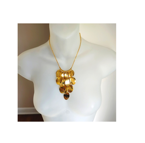 Collier en laiton de haute qualité collier motif élégant agate pendentif dame classique bijoux chaîne collier avec vente - Product Image 1