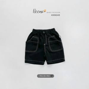 New Arrival Korean Style Khaki Shorts for Boys 1-7 Years 100% Cotton Hot Summer Trend On-Sale Wholesale <b>Baby</b> <b>Clothing</b> Sets - Product Image 6