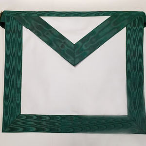 Tablier canadien en peau d'agneau membre AMD brodé à la main de haute qualité sur mesure 2025 Tabliers de conception maçonnique personnalisés - Product Image 1