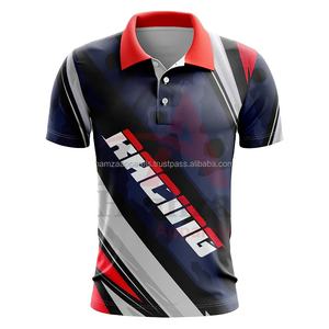 Venta al por mayor de camisas para Hombre Nuevo diseño de sublimación impresa algodón/tela de lona Spandex 200 GSM OEM estilo gótico transpirable - Product Image 1