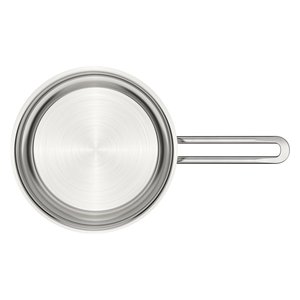 DELIZIOSA LAGOTHERM Polished Chrome 010733031114 Lagostina Stainless Steel <b>Saucepan</b> (14cm) with Deep 1 Handle Premium Sauce Pans - Product Image 2