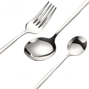 Factory wholesale Cutlery spoon high quality customized logo hot selling <b>flatware</b> items direct factory manufactured - Product Image 1