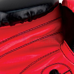 Guantes de Boxeo de Cuero con Diseño de Bloqueo para el Pulgar, Cierre de Gancho y Bucle, Personalizables, Ligeros, Transpirables, que Absorben la Humedad y Previenen Lesiones - Product Image 4