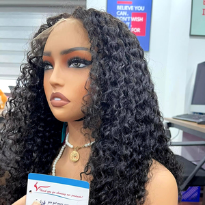 Venta de viernes negro Cierre combinado Peluca rizada birmana al vapor Extensiones de cabello vietnamita En stock Precio al por mayor Personalizar - Product Image 5