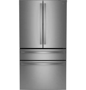 OFERTA FLASH DE FÁBRICA: Refrigerador Inteligente de Acero Inoxidable de 36 Pulgadas y 2 Puertas, Modelo E PAD28BYTFS, 600L+, con Control por Aplicación y Puertas Francesas - Product Image 1