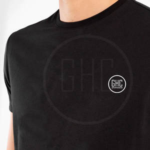 Camiseta de compresión de algodón de verano personalizada para hombre para gimnasio Fitness deportes Casual Tops ropa - Product Image 4