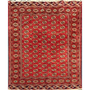 Un tapis persan Torkman unique en son genre # 02 Taille 290x208 cm - Product Image 1