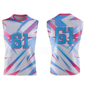 Uniforme de Fútbol Americano 7v7 sin Mangas, Venta Directa de Fábrica, Ropa Deportiva - Product Image 5